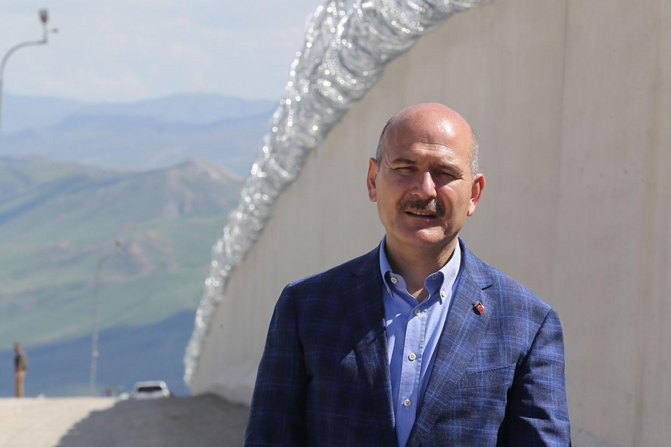 Bakan Soylu'dan Türkiye-İran sınırına inceleme